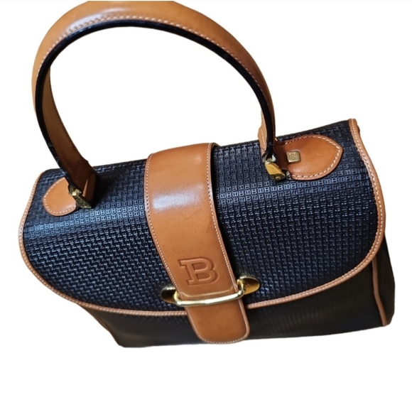 Bally's top handle black flap bag - Picture 8 of 10